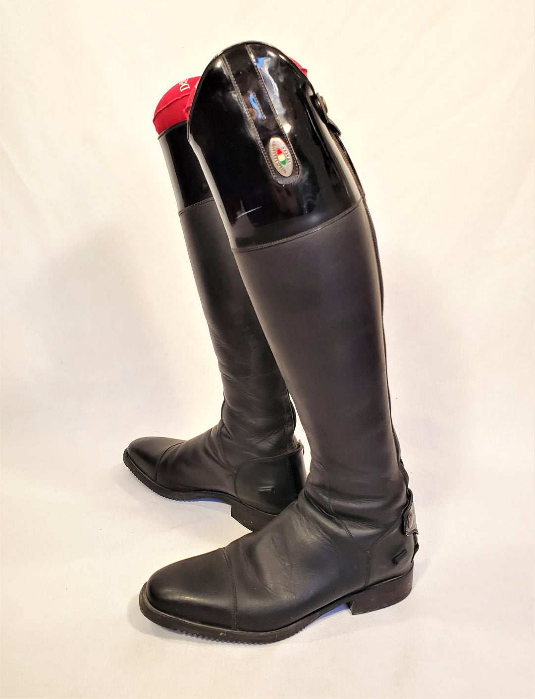 Custom Milo Felline Dress Boots - Size 37.5 Tall (US Women's 7 Tall) The Show Trunk Custom Milo Felline Dress Boots - Size 37.5 Tall (US Women's 7 Tall) The Show Trunk