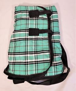 Kensington Sure Fit Plaid Cotton Day Sheet - 69" - New!