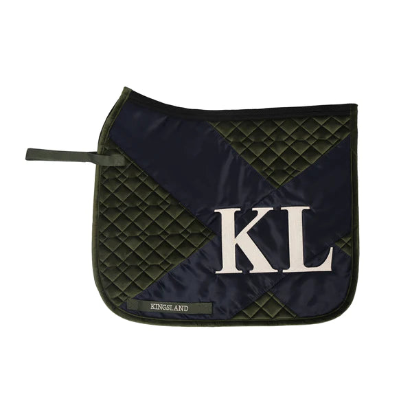 Kingsland "KlWylla" Velvet Dressage Saddle Pad - Full - New!