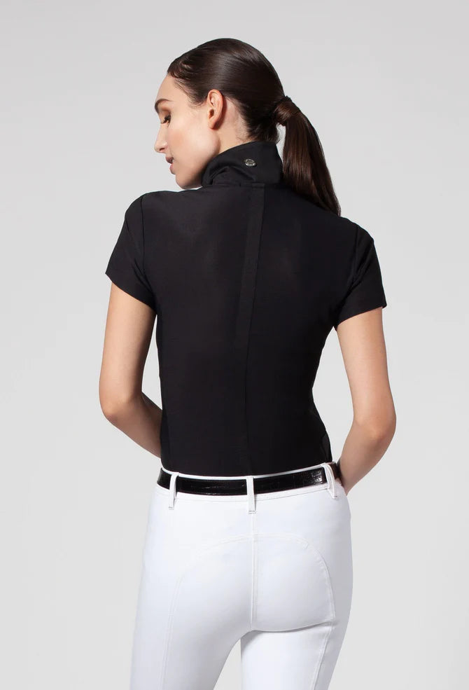 Noel Asmar Diana Mesh Short Sleeve Shirt - S - New!
