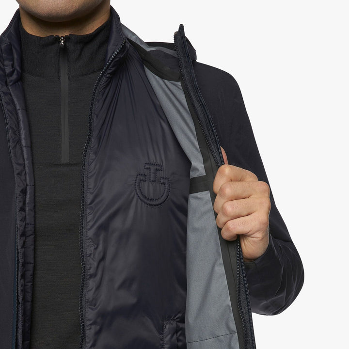 Cavalleria Toscana Men's 3 Way Performance Jacket w/ Detachable Vest - L - New!