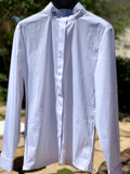 Cavalleria Toscana Girl's Shirt w/ Knit Jaquard Back - Size 12 - New!