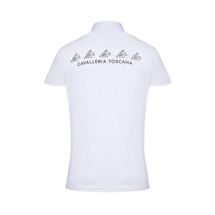 Cavalleria Toscana Girls Horse & Rider Jersey Competition Polo - New!