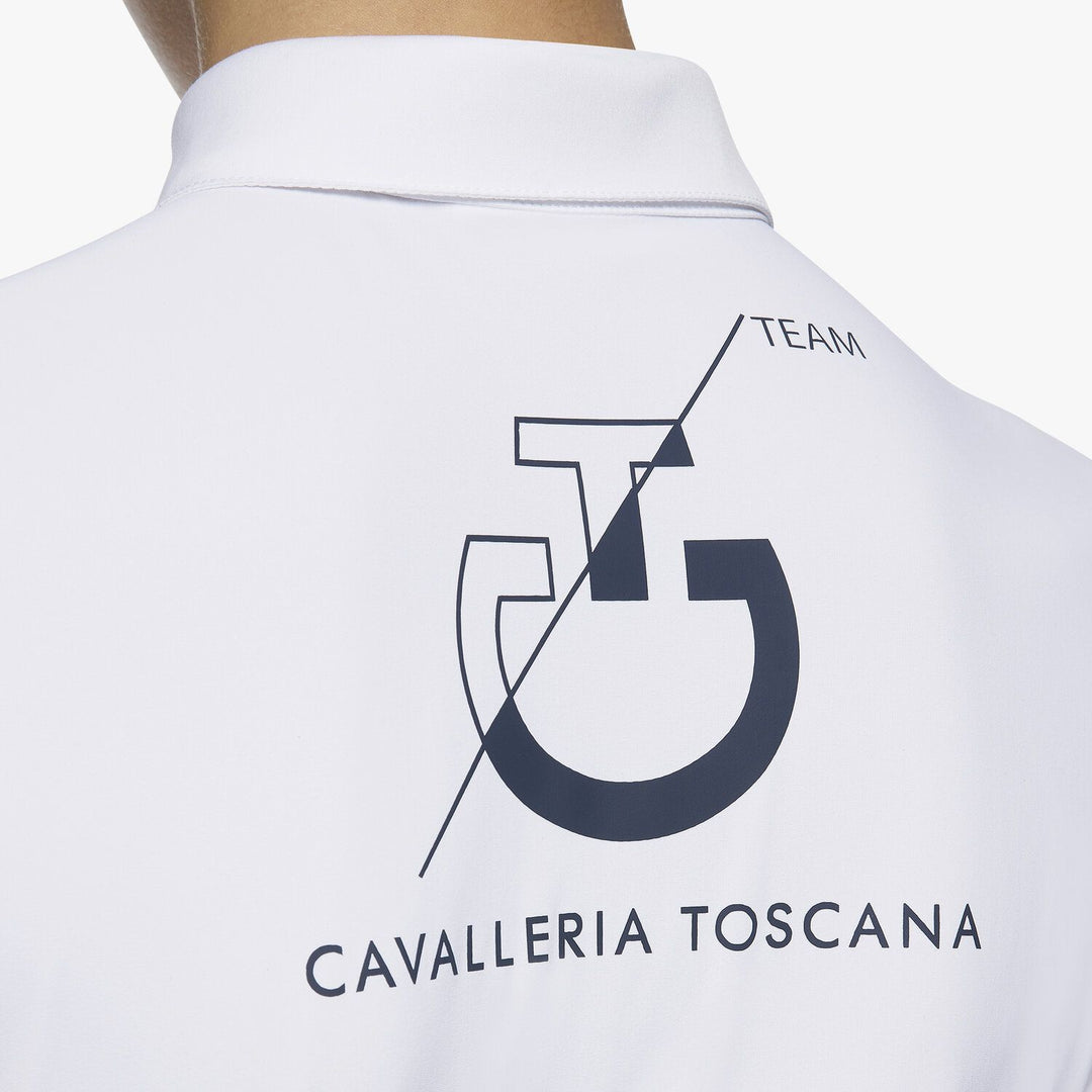 Cavalleria Toscana Boys Team Short Sleeve Competition Polo - Size 12 - New!